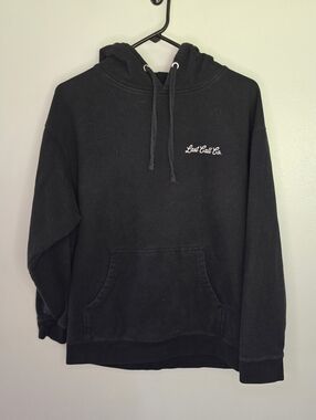 Last Call Co. Men's Black Hoodie Sweatshirt